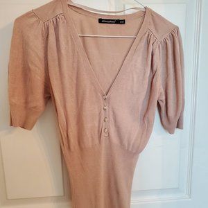 Atmosphere Light Brown Shirt - Size 8 UK/Small US/CAN | Stylish and Versatile